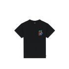 T-SHIRT MANICHE CORTE PROPAGANDA BLUEBERRY TEE BLACK