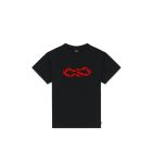 T-SHIRT MANICHE CORTE PROPAGANDA ELECTIC TEE BLACK