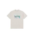 T-SHIRT MANICHE CORTE POLAR SKATE CO. TEE | MINDFULNESS IVORY GREY MELANGE