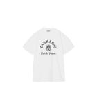 T-SHIRT MANICHE CORTE CARHARTT WIP S/S COAT OF ARMS T-SHIRT WHITE HEAVY STONE WASH