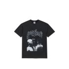 T-SHIRT MANICHE CORTE POLAR SKATE CO. BAND TEE | OVERHEAD SILVER BLACK