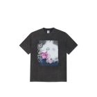 T-SHIRT MANICHE CORTE POLAR SKATE CO. TEE | RABBIT SILVER BLACK