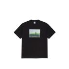 T-SHIRT MANICHE CORTE POLAR SKATE CO. CONTRAST TEE | BEACH WALK BLACK PURPLE