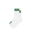 CALZE POLAR SKATE CO. RIB SOCKS | HAPPY SAD WHITE GREEN