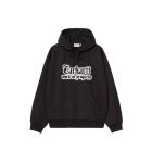 FELPA CAPPUCCIO CARHARTT WIP HOODED WORLD TOUR SWEAT BLACK