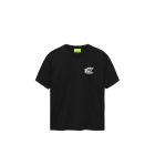 T-SHIRT MANICHE CORTE NEW AMSTERDAM BEACH SIGN TEE BLACK