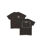 T-SHIRT MANICHE CORTE ILLEGAL VINTAGE COMMODORE BLACK