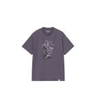 T-SHIRT MANICHE CORTE CARHARTT WIP S/S FAN T-SHIRT SHADY PURPLE