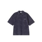 T-SHIRT MANICHE CORTE CARHARTT WIP S/S PAINTER POLO DARK NAVY DESTROY SPLATTER
