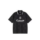 T-SHIRT MANICHE CORTE CARHARTT WIP S/S TERRACE FOOTBALL T-SHIRT HEART TRAIN JACQUARD BLACK