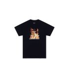 T-SHIRT MANICHE CORTE HOCKEY TEMPERATURES TEE BLACK
