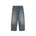 JEANS CARHARTT WIP OAKLAND PANT BLUE WORN USED WASH