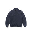 FELPA GIROCOLLO BUTTER GOODS PANEL 1/4 ZIP SWEATER WASHED NAVY