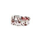 CINTURA BUTTER GOODS ANIMAL HIDE BELT COW