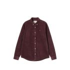 CAMICIA MANICHE LUNGHE CARHARTT WIP L/S MADISON CORD SHIRT AMARONE