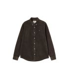 CAMICIA MANICHE LUNGHE CARHARTT WIP L/S MADISON CORD SHIRT TOBACCO
