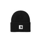 BERRETTA CARHARTT WIP W' MIRA BEANIE BLACK