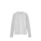 T-SHIRT MANICHE CORTE CARHARTT WIP W' L/S PHILIPA T-SHIRT ASH HEATHER