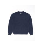 MAGLIONE EDWIN ELLIS HIBIKI SWEATER NAVY PINK