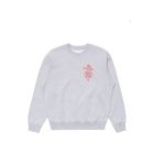 FELPA GIROCOLLO EDWIN EKODA BATH HOUSE SWEAT GREY MARL