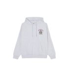 FELPA CAPPUCCIO OBEY OBEY VICIOUS CIRCLE HOOD FLEECE HEATHER GREY