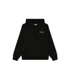 FELPA CAPPUCCIO OBEY OBEY PEACE BRICK HOOD FLEECE BLACK