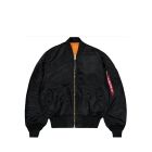 GIACCA ALPHA INDUSTRIES MA-1 HERITAGE BLACK