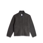 GIACCA POLAR SKATE CO. ROMAN FLEECE JACKET DIRTY BLACK