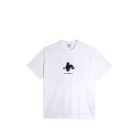 T-SHIRT MANICHE CORTE POLAR SKATE CO. TEE | FIGHTING MYSELF WHITE