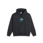 FELPA CAPPUCCIO POLAR SKATE CO. DAVE HOODIE | FIGHTING MYSELF SILVER BLACK