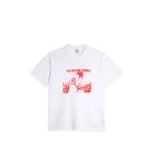 T-SHIRT MANICHE CORTE POLAR SKATE CO. TEE | APOCALYPSE NUN WHITE