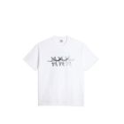 T-SHIRT MANICHE CORTE POLAR SKATE CO. TEE | DIFFERENT IN THE END WHITE