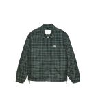 GIACCA NEW AMSTERDAM COACH JACKET GREEN CHECK