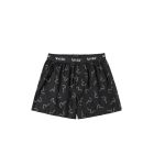INTIMO EVISU ESSENTIAL TRUNKS WITH AO PRINT ALLOVER BLACK