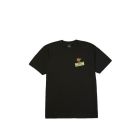 T-SHIRT MANICHE CORTE HUF VIDEO GENIE SS TEE BLACK