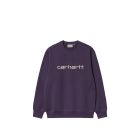 FELPA GIROCOLLO CARHARTT WIP SWEAT LOKERS SALT