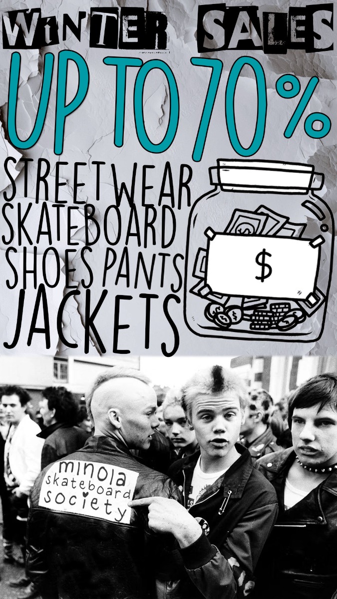 Saldi Minoia Skate Society Saldi Streetwear