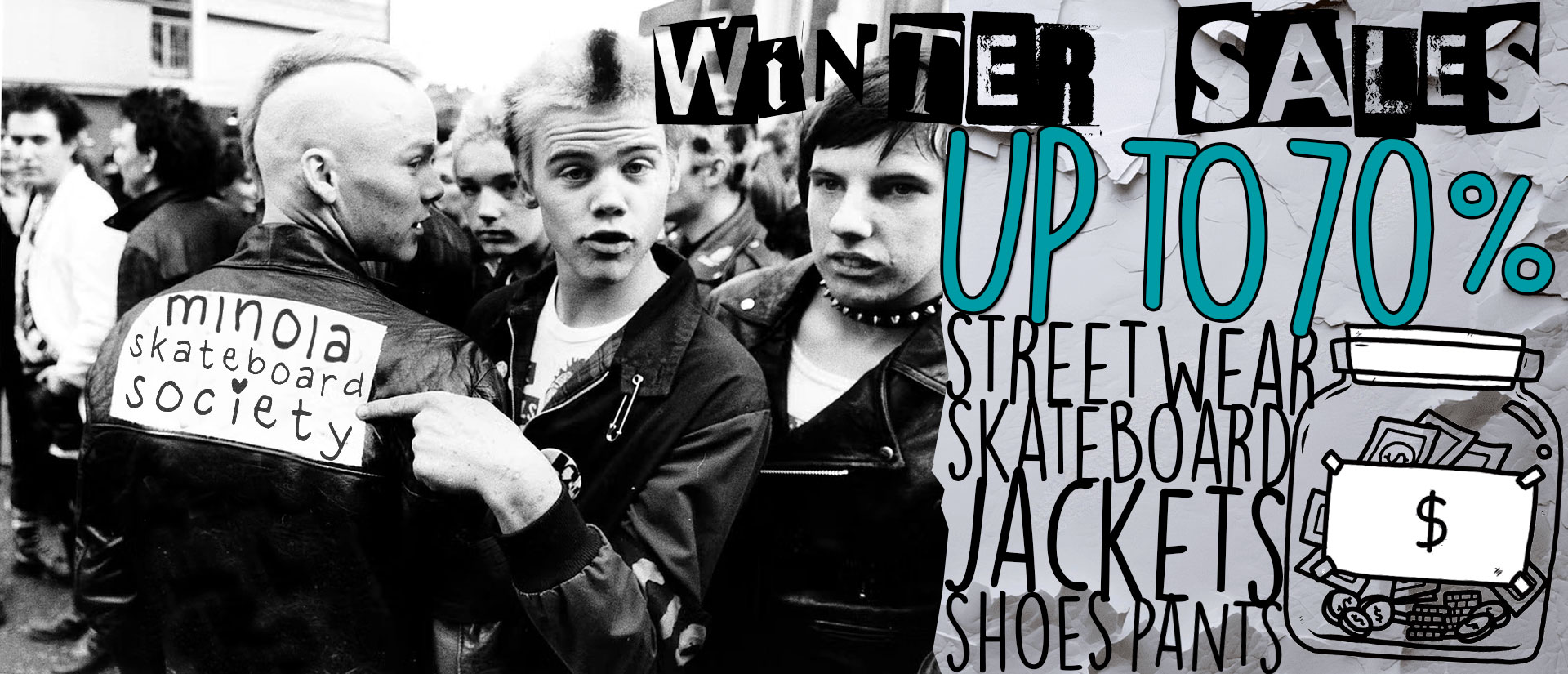 Saldi Minoia Skate Society Saldi Streetwear